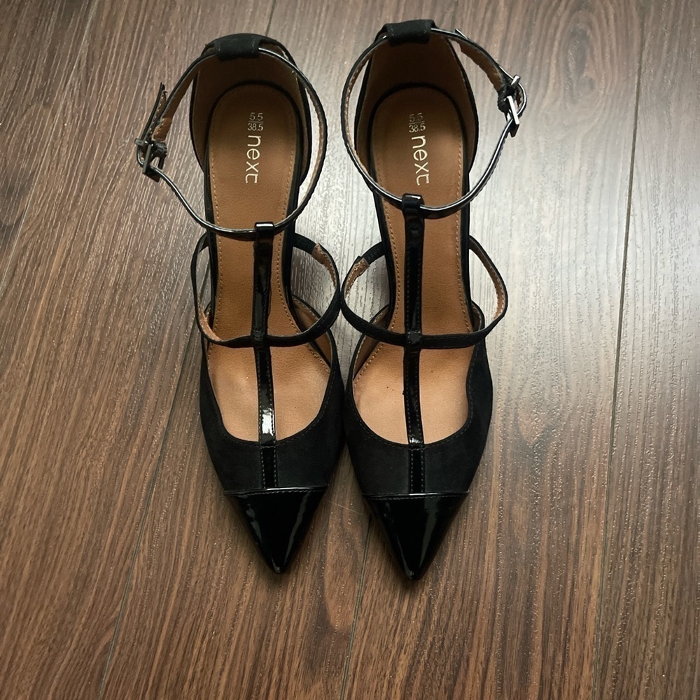 NEXT black heels size 5.5